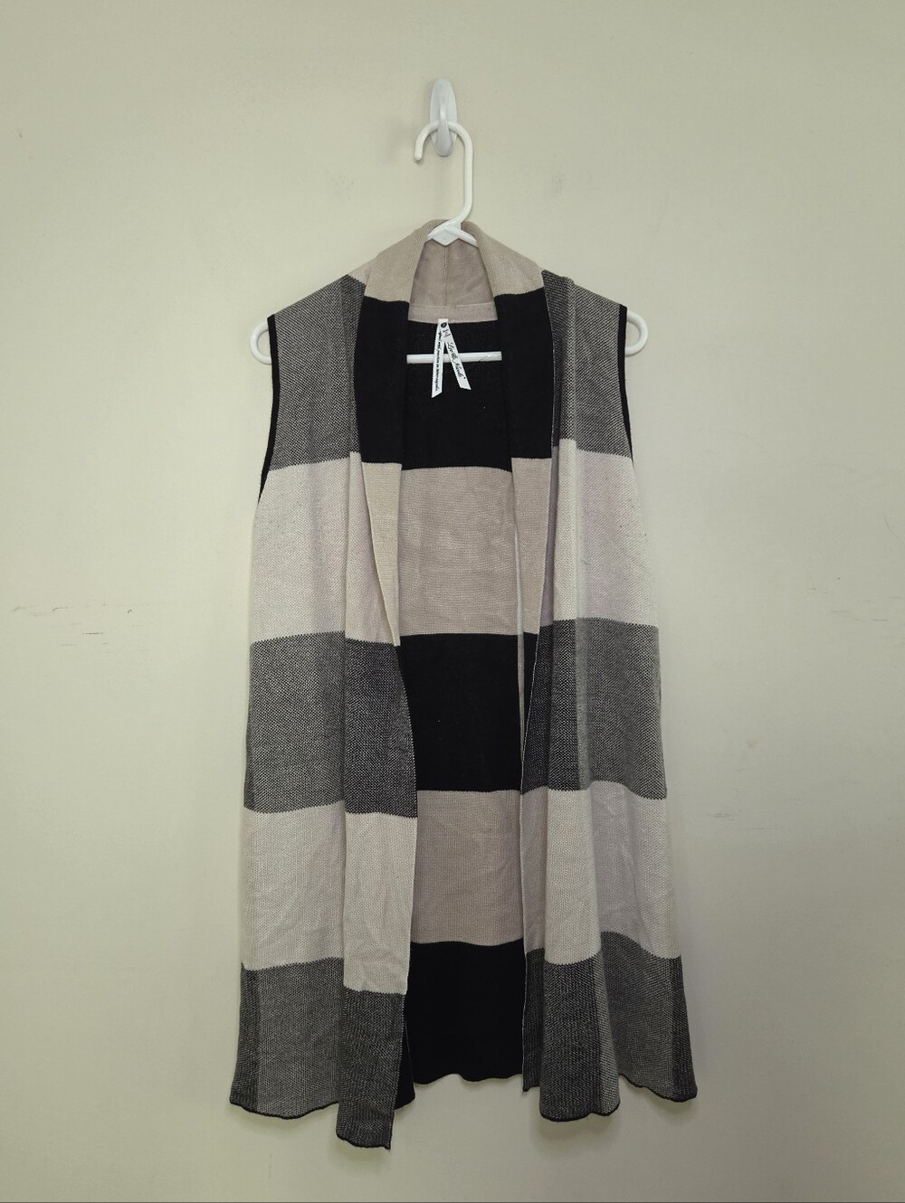 Women's Leo & Nicole Long Vest Sz Small